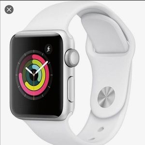 Apple Watch -series 3 38mm, silver aluminum case